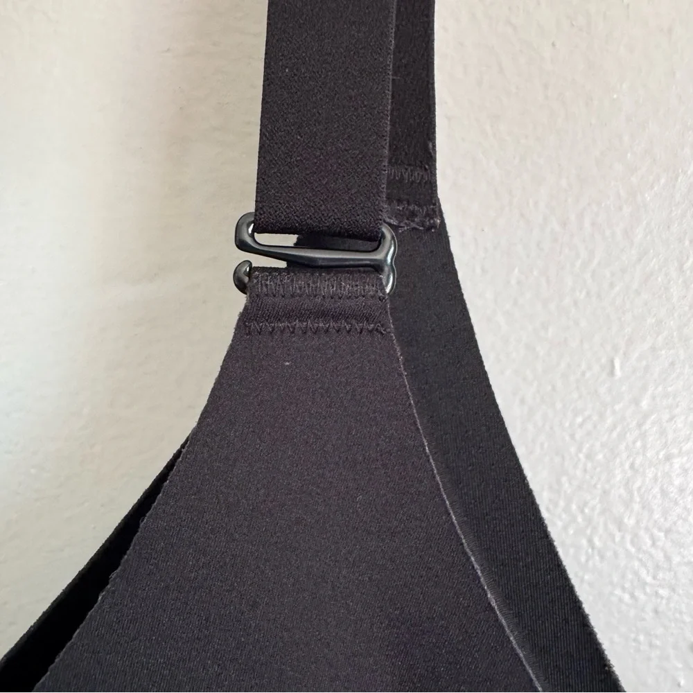 HONEYLOVE LiftWear Tank Shapewear Vamp Black Seamless Smoothing Wire Free Sz 1X - Picture 7 of 14